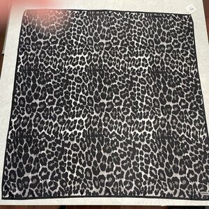 NWT Coach Leapard Print Silk Scarf 36x36" ($120)